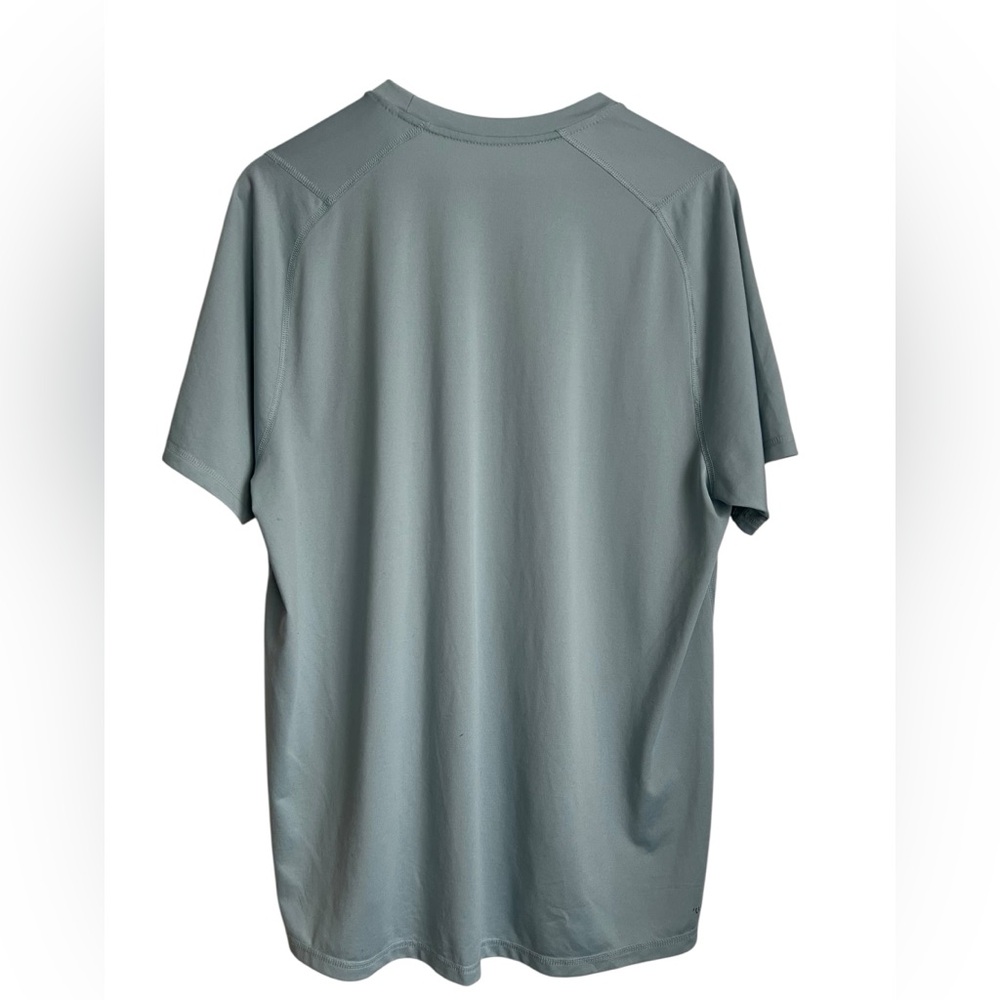Adidas Men's Light Blue Climalite Free Lift Short Sleeve Tee - XL - Picture 2 of 6
